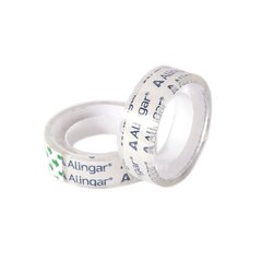 
          Клейкая лента канцелярская Alingar, 12 мм * 10 м, основа полипропилен, прозрачная, уп. 12 шт.