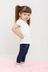 бриджи  для девочки  КП 4321/индиго