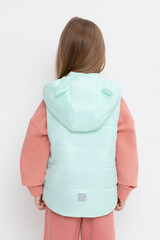 жилет  для девочки  ВК 35015/3 ГР