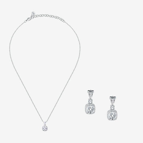 Подарочный комплект Morellato: серьги и колье Tesori