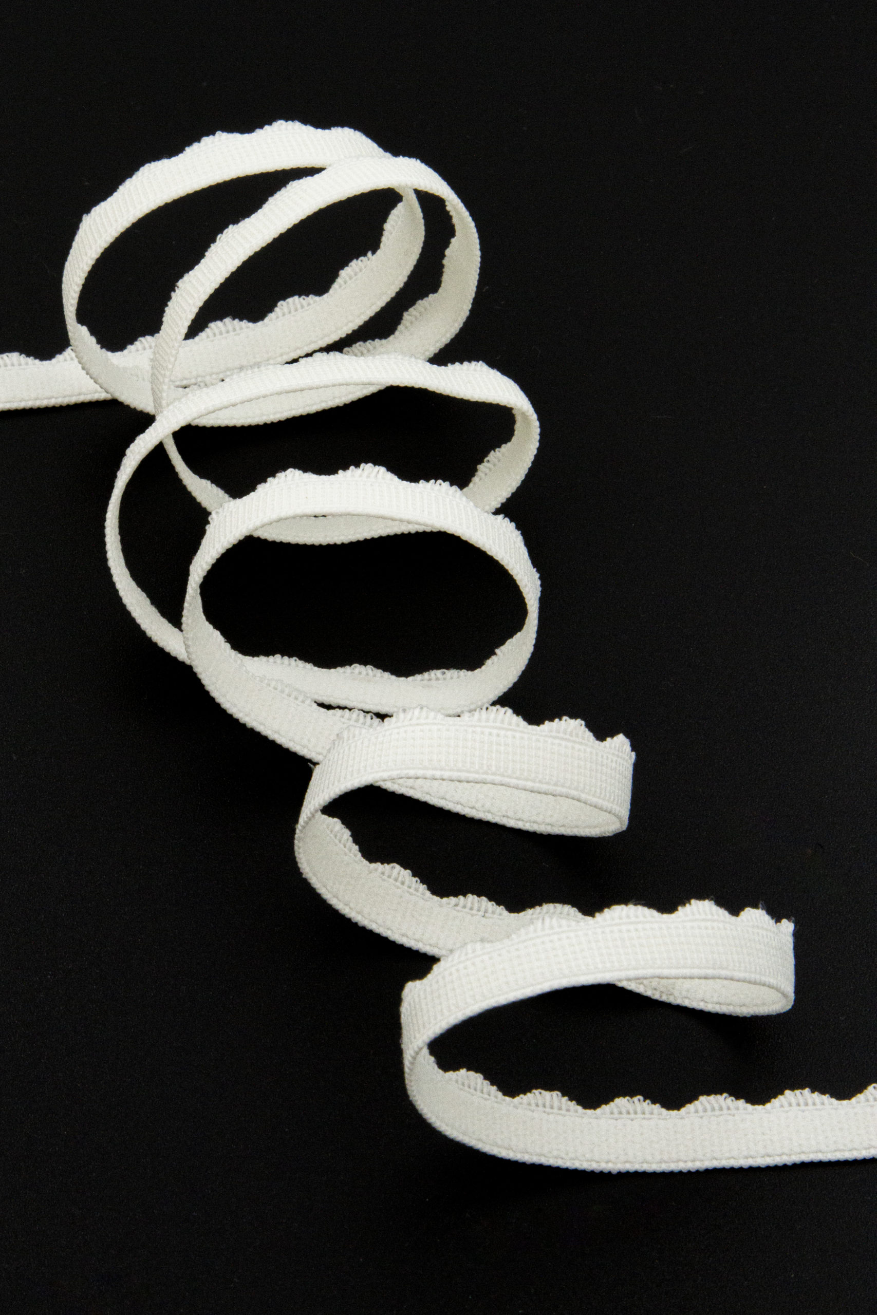 Резинка бельевая шампань ажурная 8 мм с учётом фестона