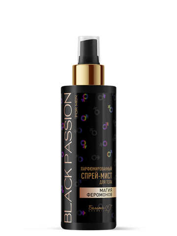 Белита-М Black Passion Спрей-мист для тела Парфюмированный Магия Феромонов 150г