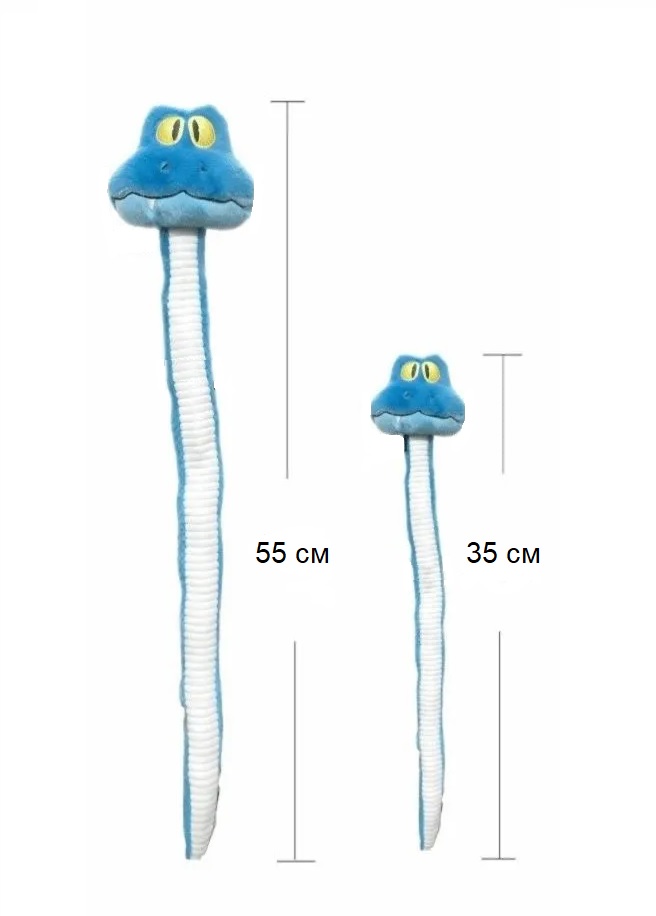 Мягкая игрушка змея Гэри из мультфильма Зверополис 2