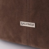 Сумка Саломея 350 эко-замша шоколад