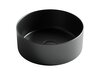 Ceramica Nova Element CN6032MB Умывальник чаша накладная круглая, 35.8x35.8, цвет: чёрный