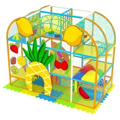 Детский игровой лабиринт «Ананас» 10,9 м² (4,65*2,35*3,9м)