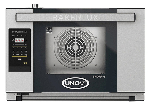 Печь конвекционная UNOX XEFR-03HS-EGDN Stefania без сливного отверстия