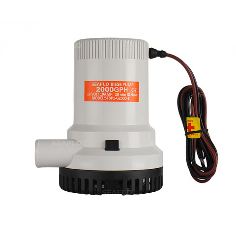Насос осушительный 2000GPH 01 Series 12В SEAFLO SFBP1-G2000-01