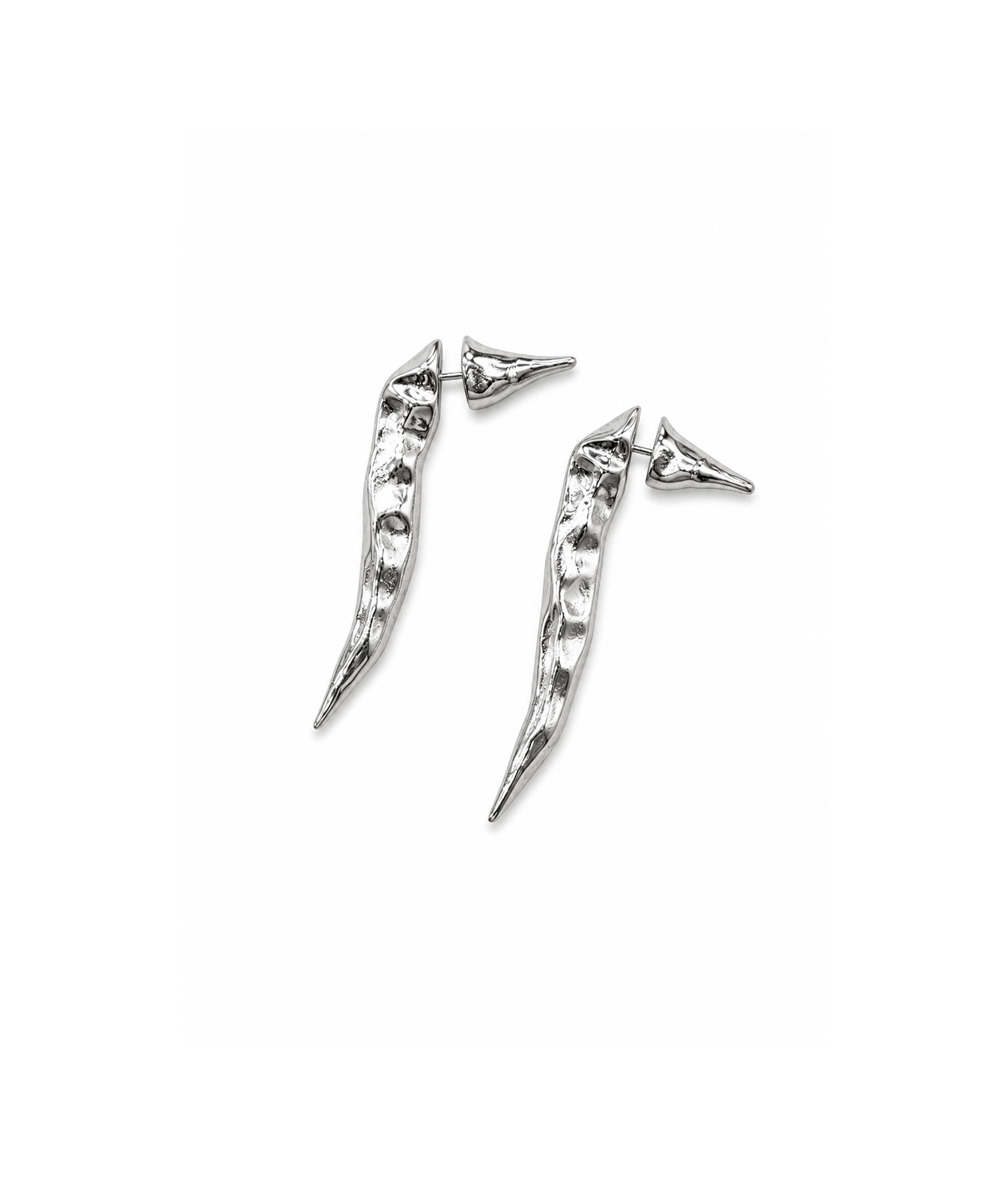 Серьги Перцы silver
