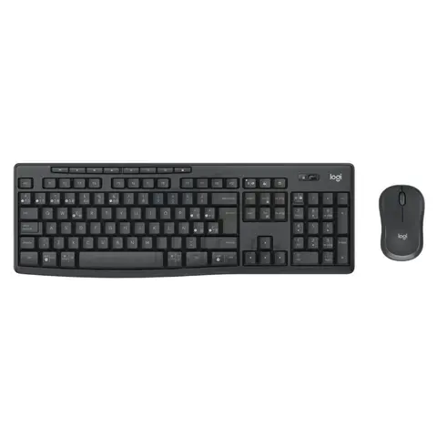 Комплект беспроводной клавиатура + мышь Logitech MK370 черный 920-012082