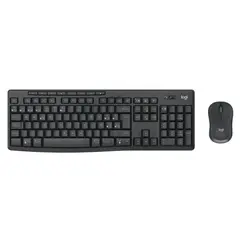 Комплект беспроводной клавиатура + мышь Logitech MK370 черный 920-012082
