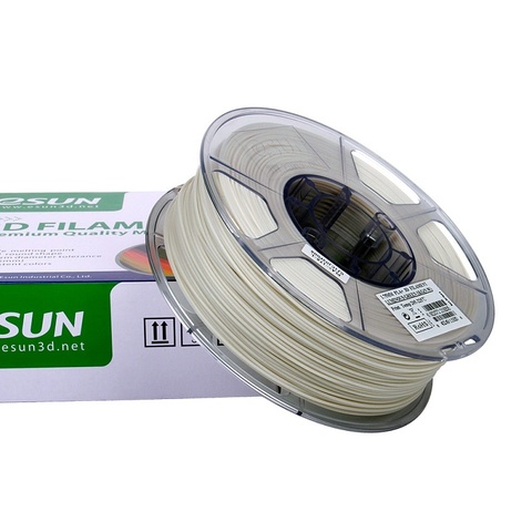 Катушка пластика PLA+ ESUN 1.75 мм 1кг., светящаяся зеленая