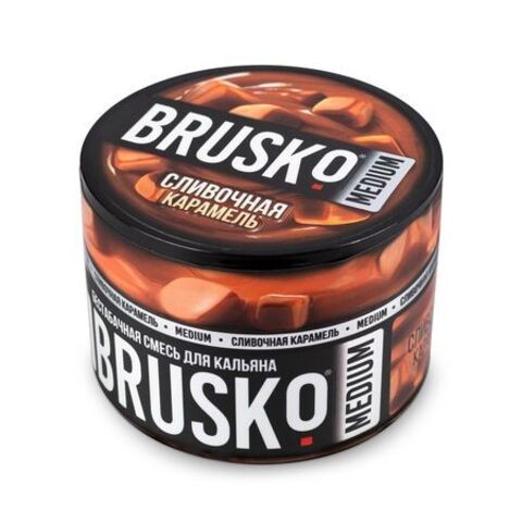 Кальянная смесь Brusko Medium - Сливочная Карамель