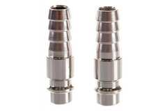 Ниппель универсал. быстросъемный  папа со штуцером елка под шланг 6мм Stels