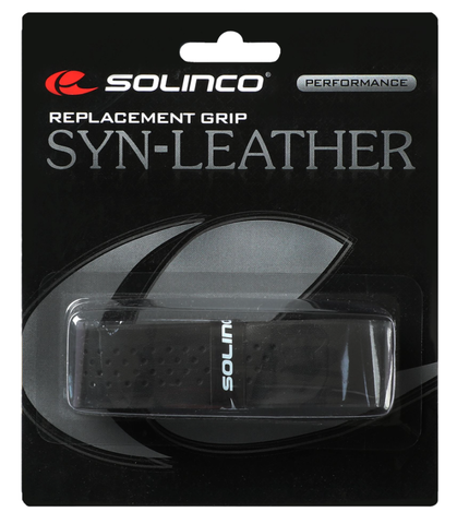 Намотки теннисные базовая Solinco Syn-Leather Replacement Grip 1P - black