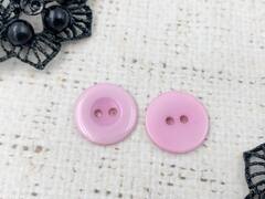 Пуговицы блузочные, d 1,4 см, 2 прокола, розовый