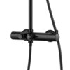 Cezares ECO-CD-T-01 Душевая стойка с термостатическим смесителем для душа, с ручным и верхним душем, хром