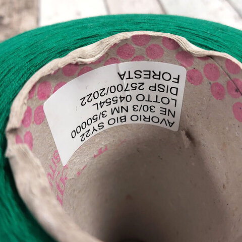 Хлопок 100% AVORIO BIO 3/50 зеленый изумрудный
