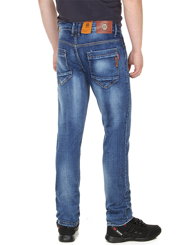 6196 джинсы мужские, синие