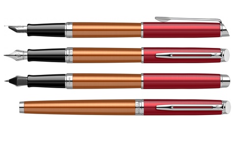 Ручка перьевая Waterman Hemisphere 2020 Sunset Orange CT (2118233)