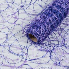 Сетка сизаль двухцветная, BOZA, сине-фиолетовый, 0,53 x 4,5 м