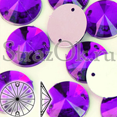 Купите пришивные стразы оптом Rivoli Purple Velvet в интернет-магазине