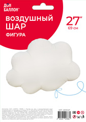 К Фигура, Облако, Сатин, Кремовый, 27