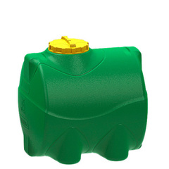 Емкость Пласт Инжиниринг цилиндрическая 500 л. горизонтальный (1100x850x872см;зеленый) - арт.560106