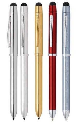 Ручка многофункциональная Cross Tech3 Plus, Frosty Steel CT (AT0090-14)