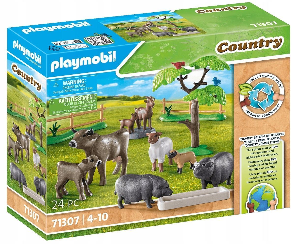 Конструктор Playmobil Country Животноводство - Животные на ферме 71307  купить в Москве | Доставка по России.