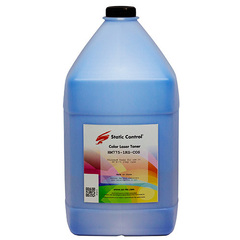 Тонер Static Control для картриджей HP CE270A/CE340A Cyan, 1 кг