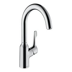 Hansgrohe Focus M43 71812000 Кухонный смеситель однорычажный, 220, Eco, 1jet хром фото