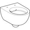 Подвесной унитаз Geberit Renova Compact, с укороченным вылетом, закрытая форма, Rimfree: T=49см, Белый