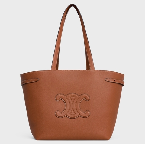 Сумка Celine CABAS ANAÏS CUIR TRIOMPHE коричневая