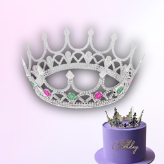 Корона декоративная «Принцесса» серебро