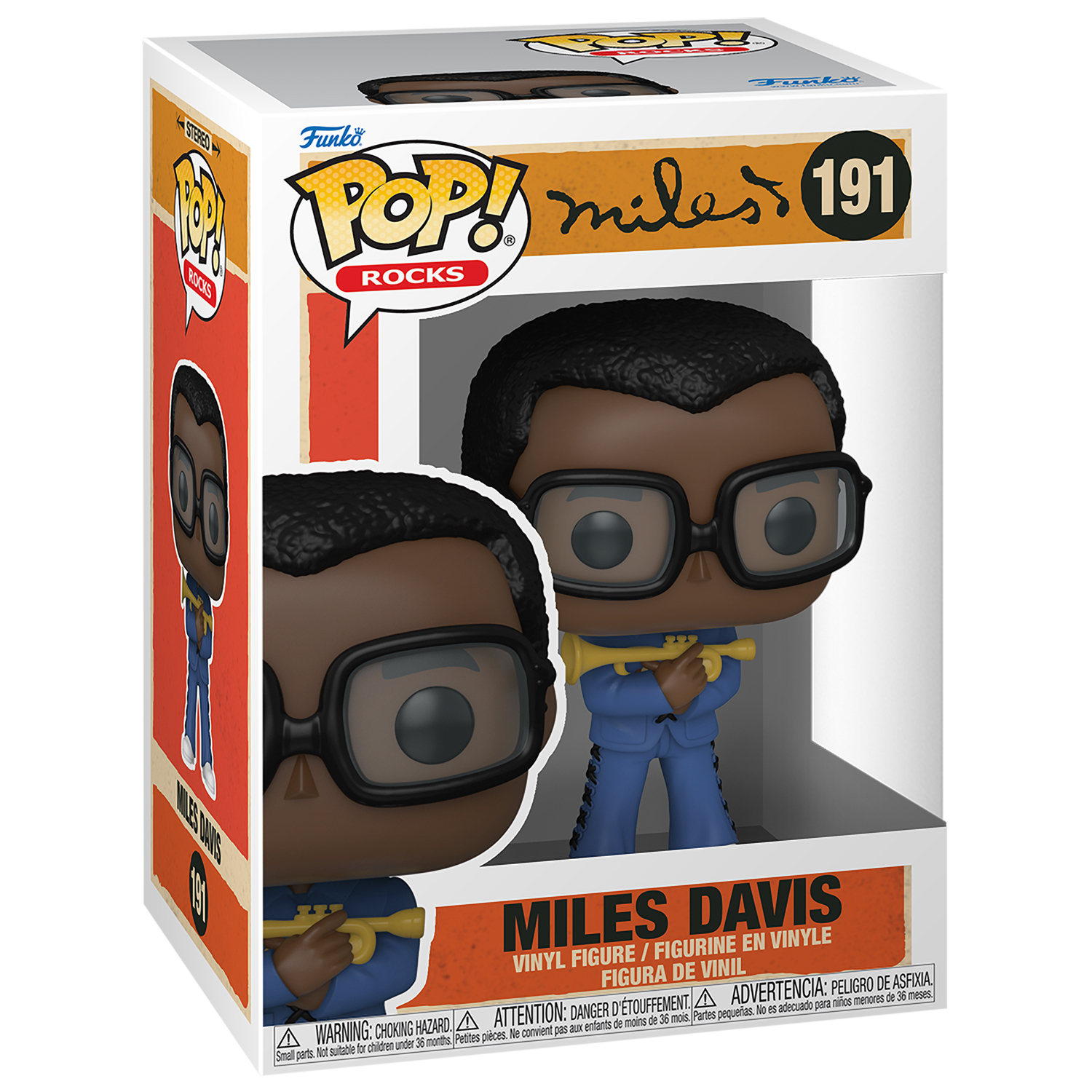 Фигурка Funko POP! Rocks Miles Davis (191) 59639 - купить по выгодной цене  | Funko POP Shop