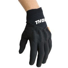Перчатки Thor Rebound D3O для мотокросса, черный/белый (M)