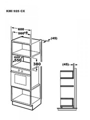 Микроволновая печь Korting KMI 925 CX - схема