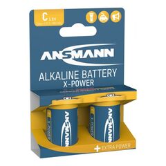 Батарейка X-POWER С/ANSMANN 1.5V - 2шт