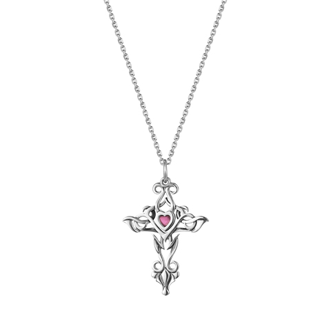 OTHER OBJECTS Подвеска Gothic love (гранат)