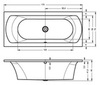 Ванна акриловая RIHO Lima 170 L / R