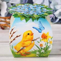 Пасхальная Коробочка  для яйца «Цыпленок»