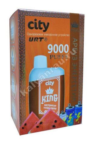 City King Арбуз Энергетик 9000 затяжек