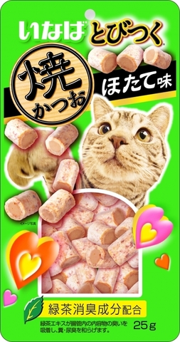 INABA Ciao лакомство для кошек со вкусом морского гребешка 25 гр