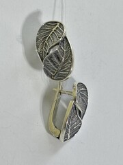 Энса (серьги из серебра)