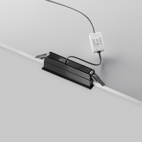 Встраиваемый светодиодный светильник Maytoni Parete DL100-6W2.7-3-4K-B