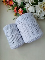 White cotton cord 3 mm