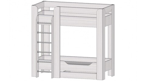 Кровать 2х ярусная Ральф (МТ2)