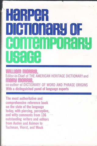 Harper Dictionary of Contemporary Usage