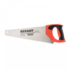 Ножовка по дереву "Зубец", 400 мм, 7-8 TPI, зуб 2D, 3D калёный зуб, 2-х комп.рукоятка 23813